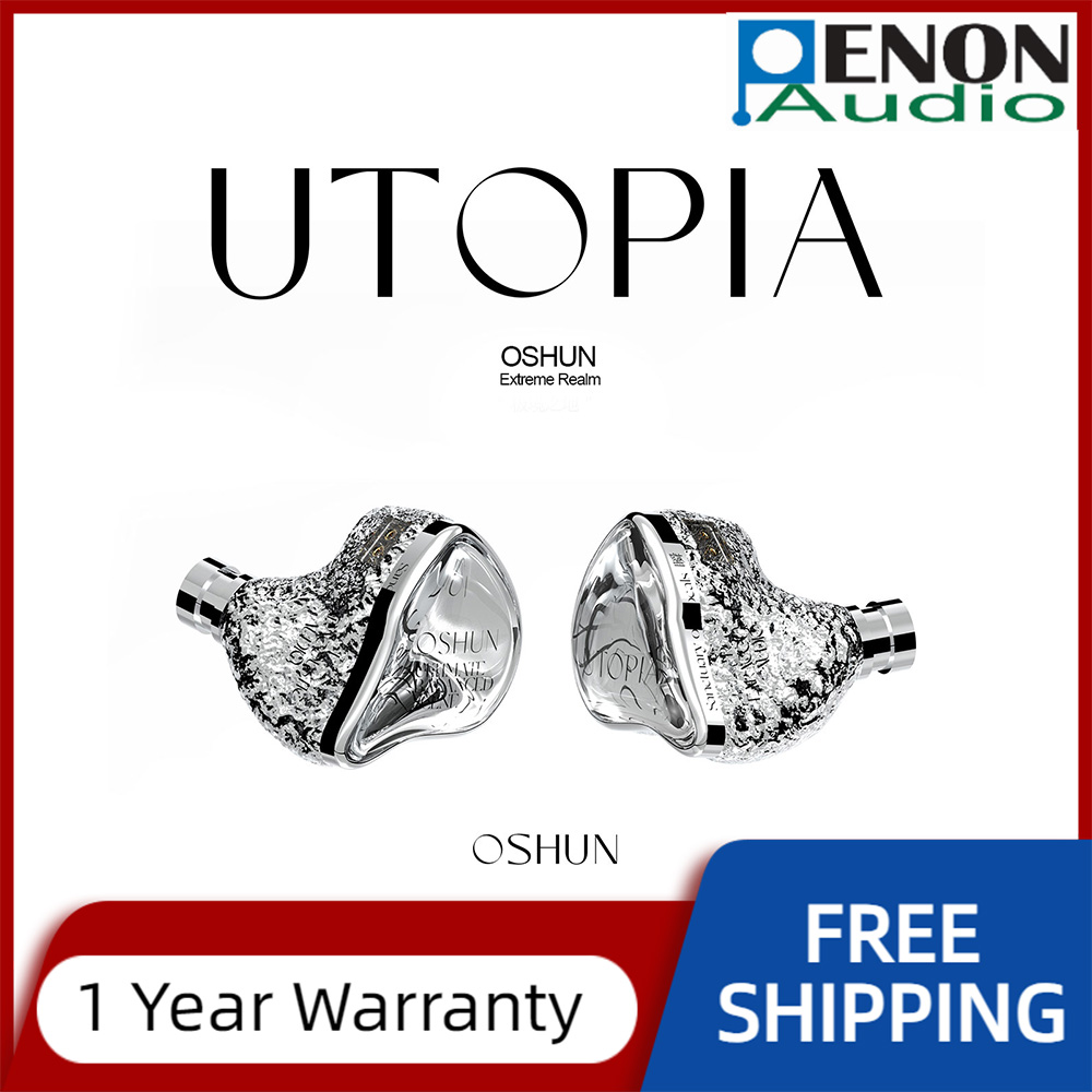 Planar Magnetic Iem Earphones - EarAcoustic Oshun Utopia LTD Dual-cavity Tesla