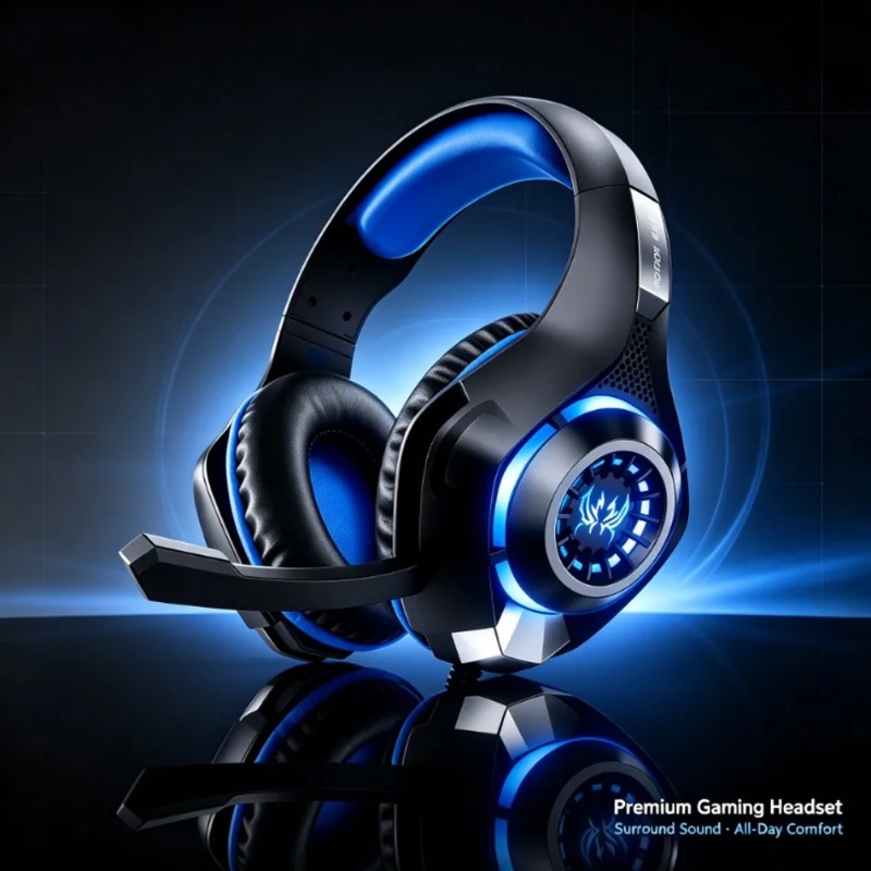 Wired Gaming Headset Over Ear  - Gaming Headset With Mic Rgb recension och pris