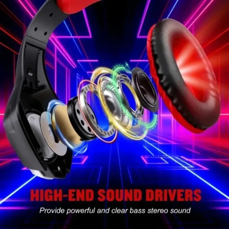 Wired Gaming Headset Over Ear  - Gaming Headset With Mic Rgb recension och pris