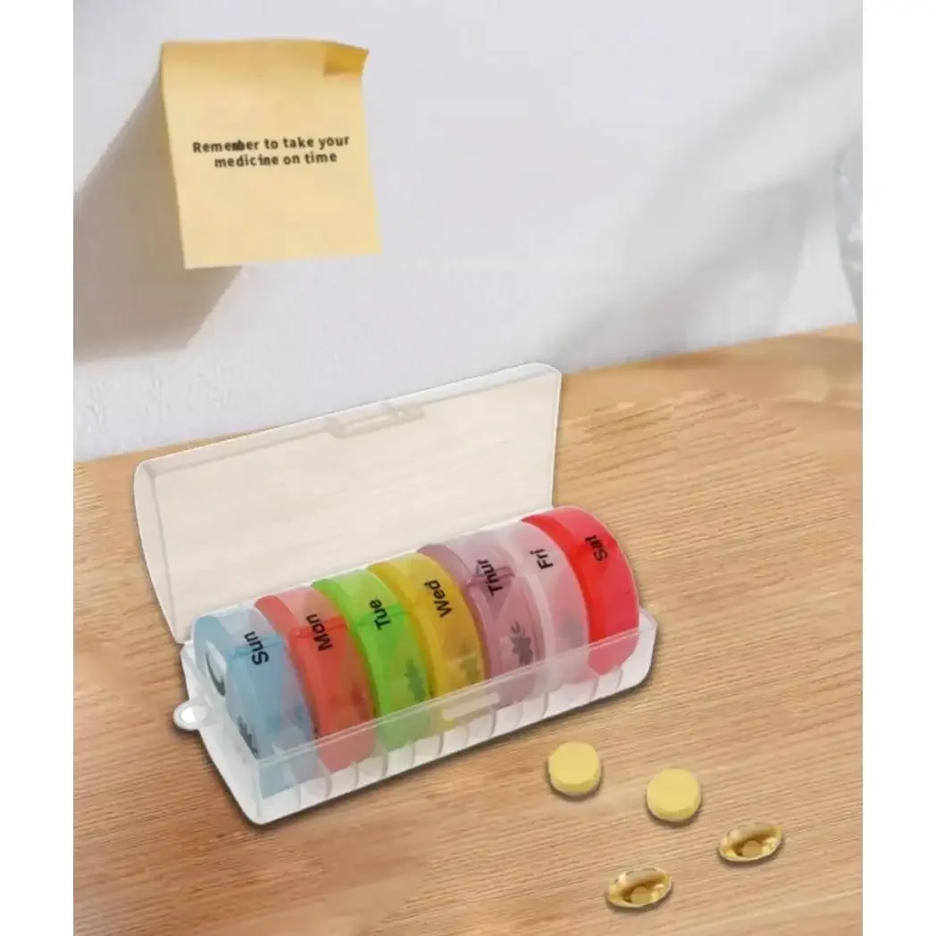 1/2pcs Portable 7-Day Weekly P - Tablets recension och pris