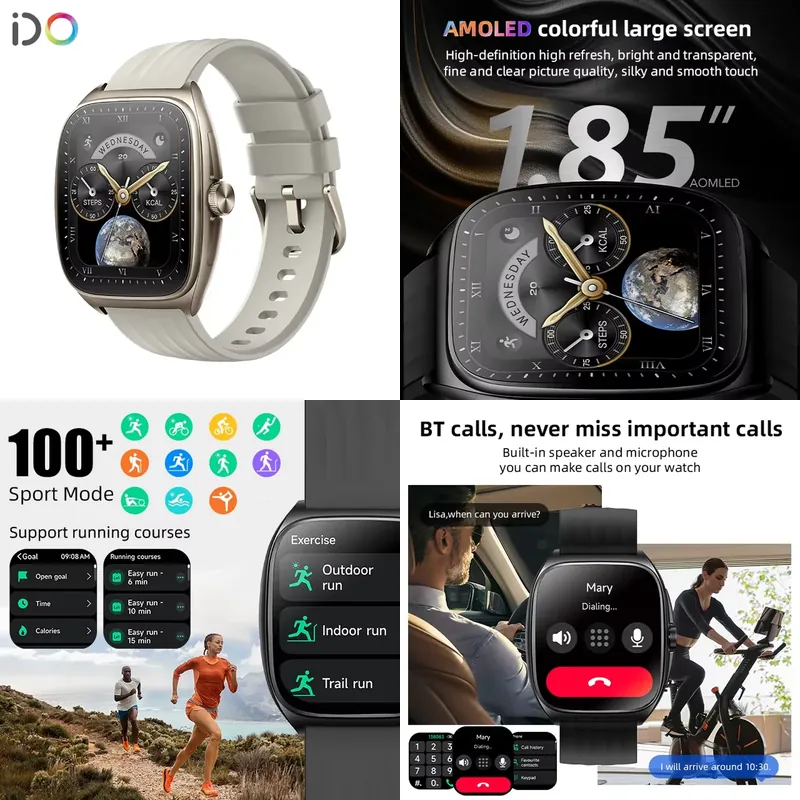 2025 Fashion Man Smart Watch M - Smartwatches recension och pris
