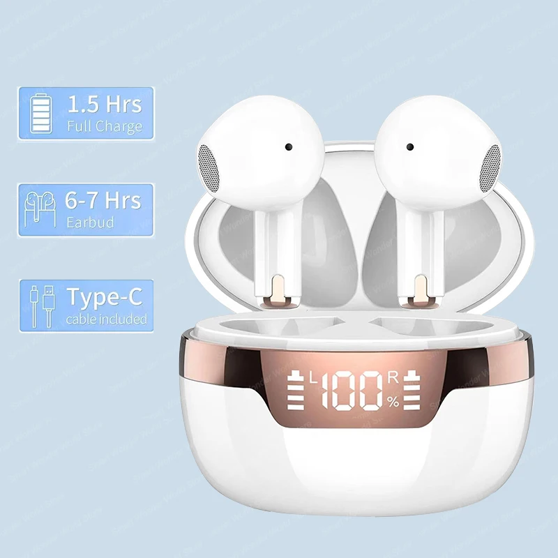 J97 TWS Bluetooth Earphone Tru - Tws Earbuds Bluetooth 5.3 recension och pris