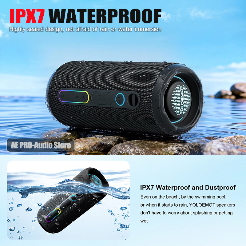 30W Portable Bluetooth Speaker - Portable Bluetooth Speaker Waterproof Ipx7 recension och pris