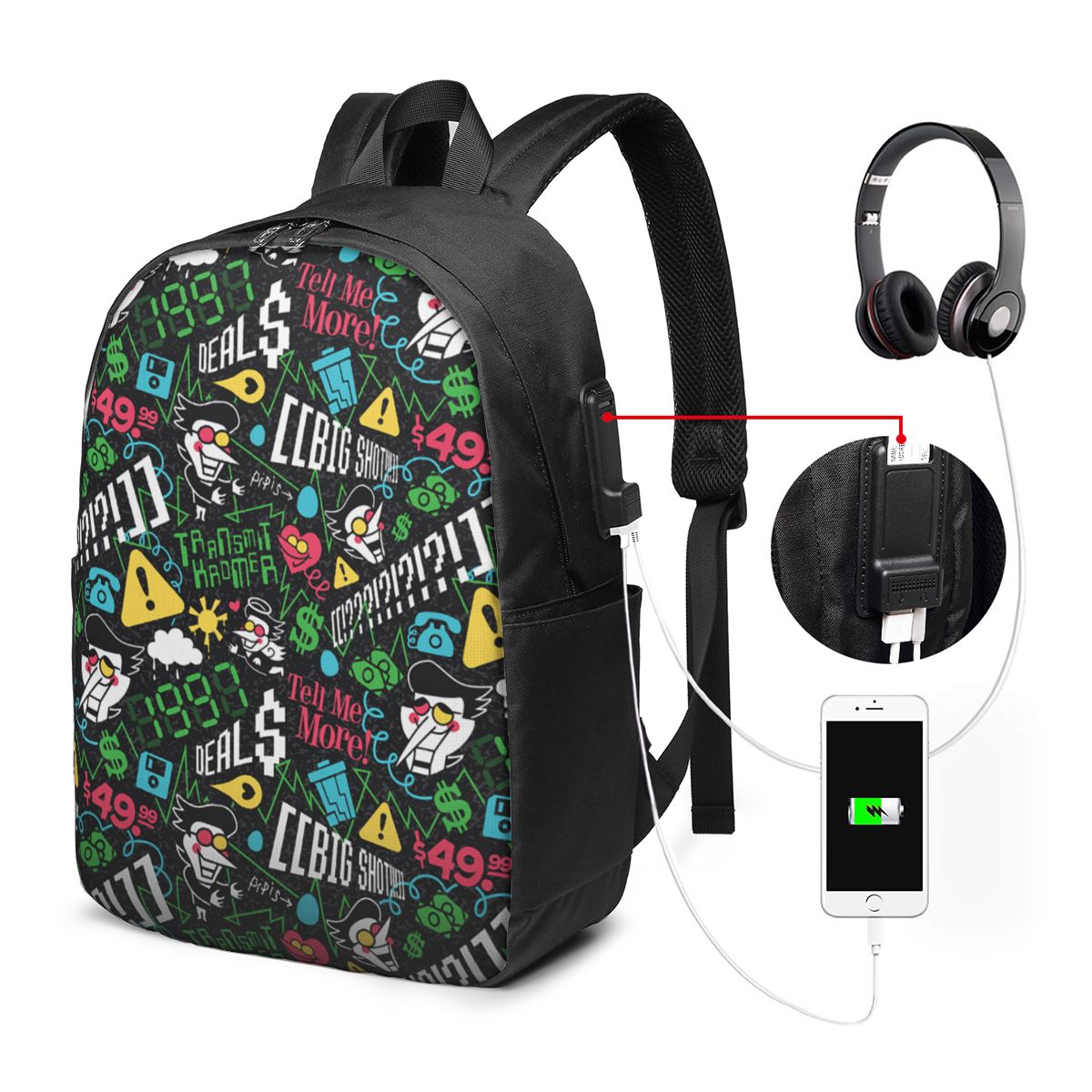 Deltarune SPAMTON G Backpack T - Laptops recension och pris