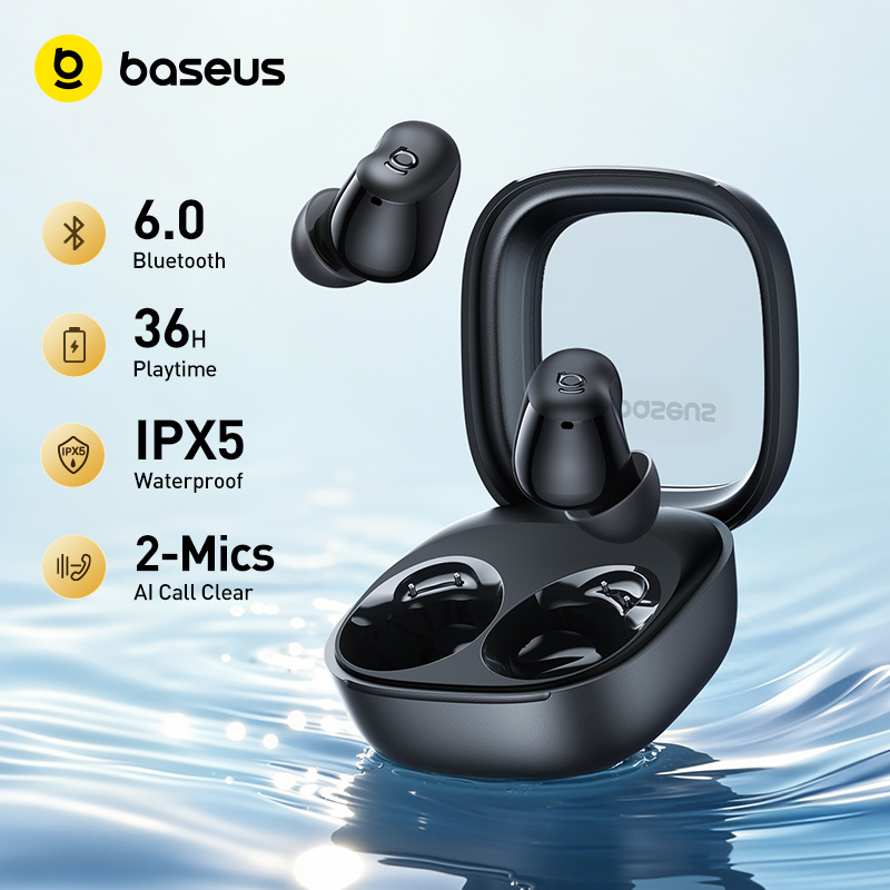 Baseus Bass WM02s Wireless Eab - Sleep Mask Headphones Bluetooth recension och pris