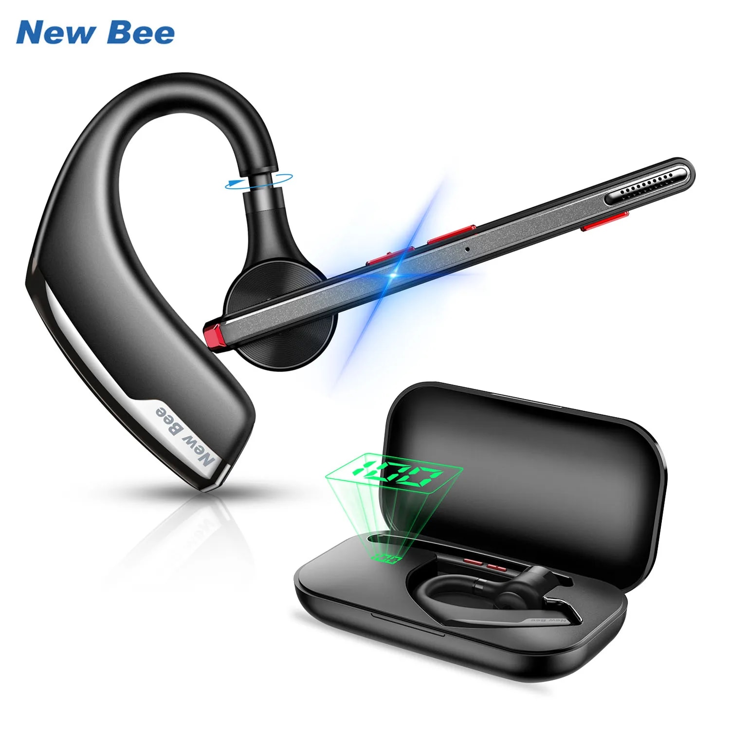 New Bee M51 Bluetooth 5.2 Wire - Type C Wired Earphones With Mic recension och pris