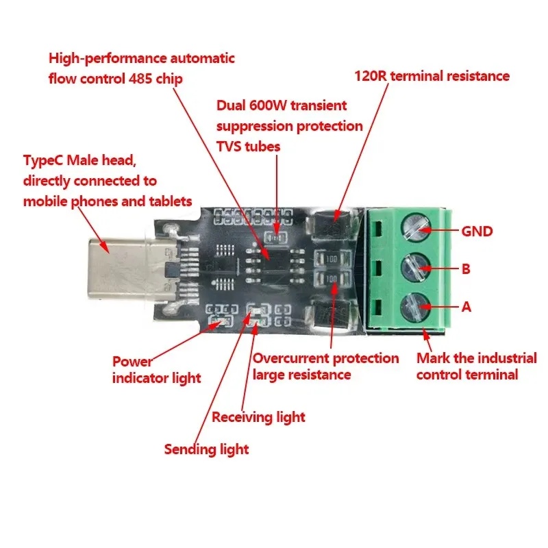 Android Type-C to 485 Module P - Tablets recension och pris