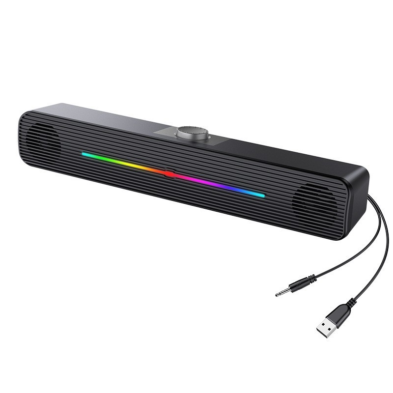 E-1407 Wholesale RGB Lights Wi - Rgb Computer Soundbar For Pc recension och pris