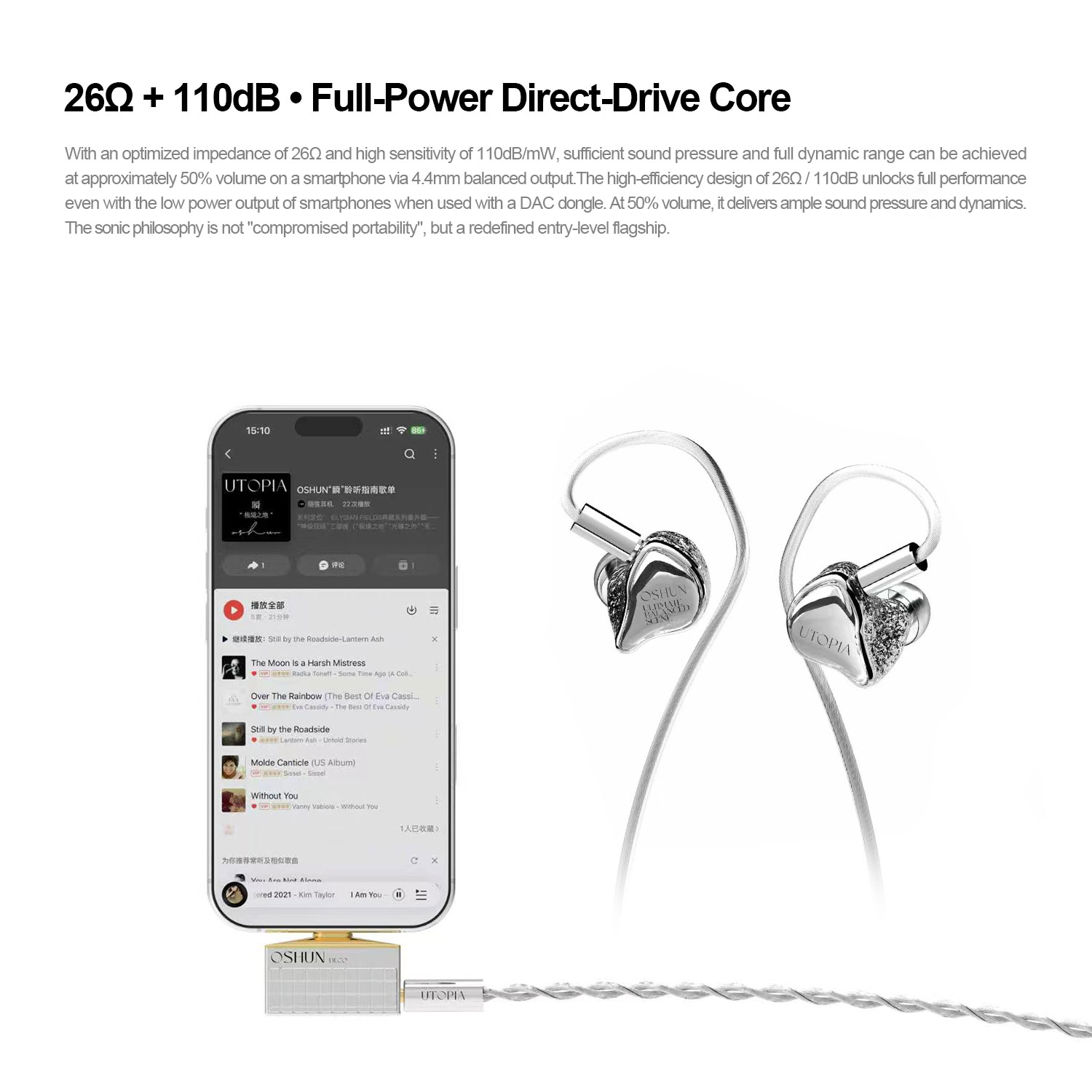 EarAcoustic Oshun Utopia LTD D - Planar Magnetic Iem Earphones recension och pris