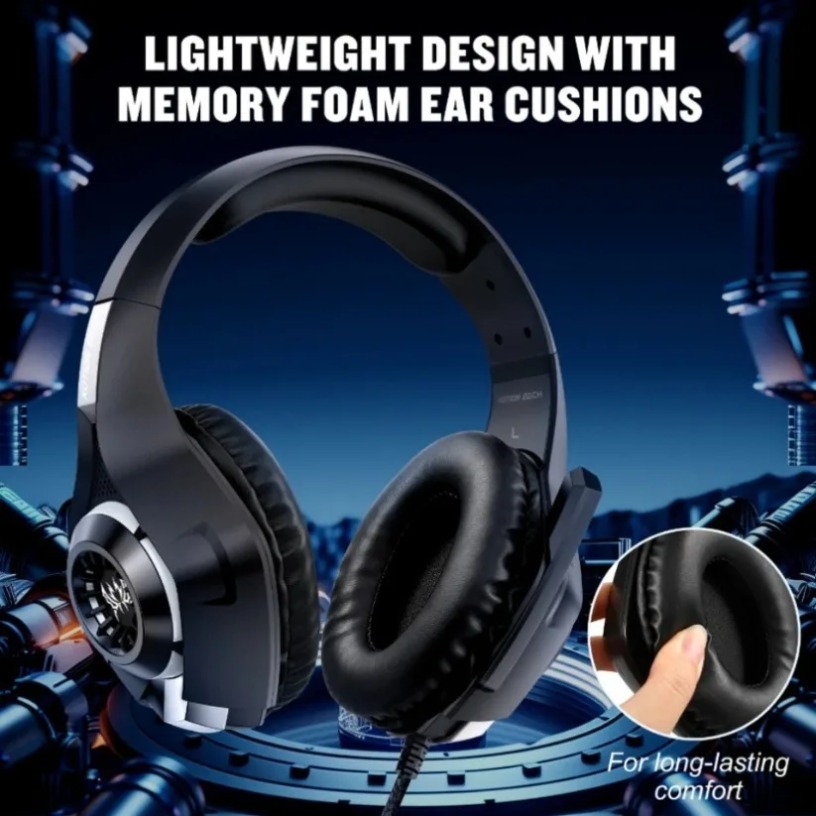 Wired Gaming Headphones with M - Gaming Headset With Mic Rgb recension och pris