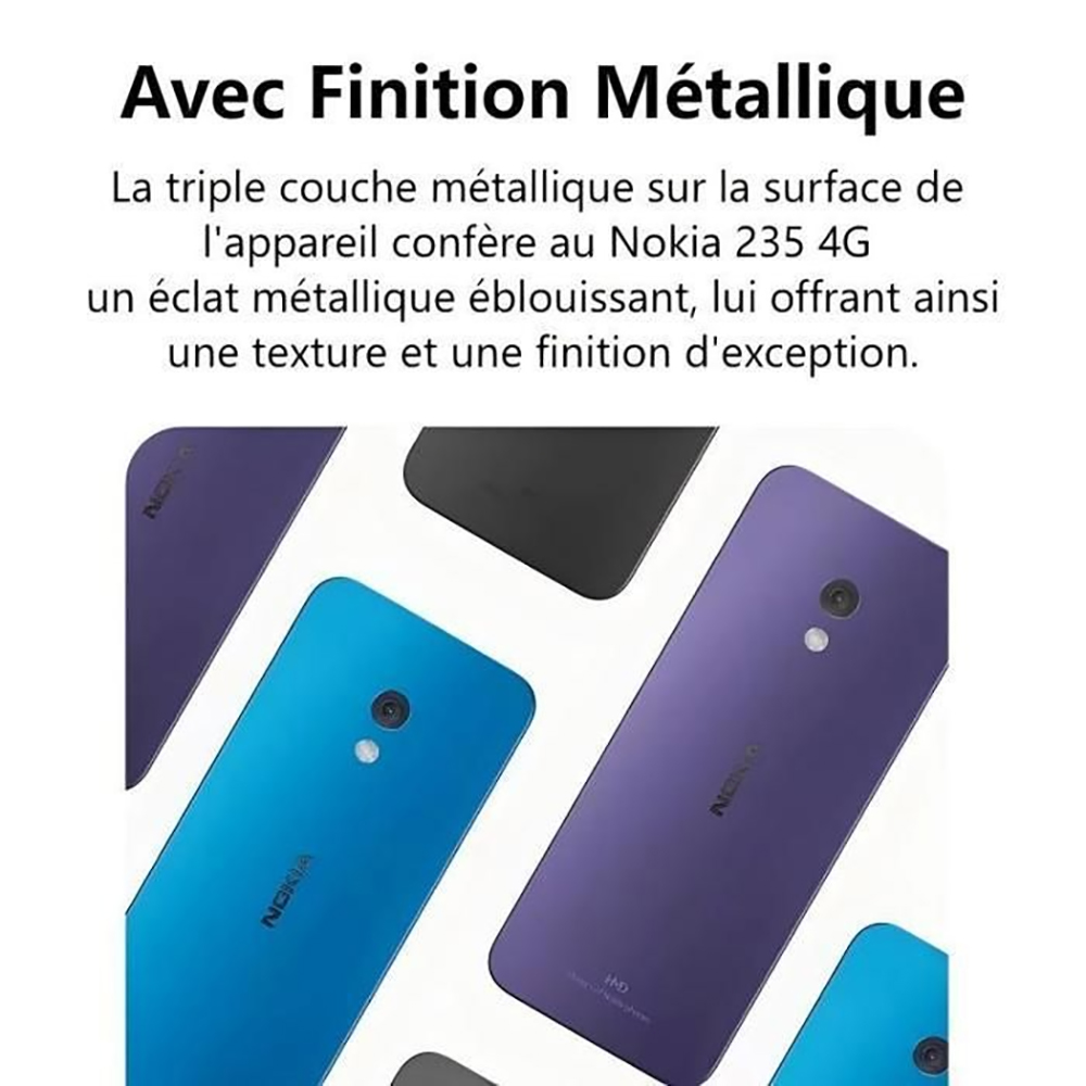 Nokia 235 4G Backup Phone Blue - Cameras recension och pris