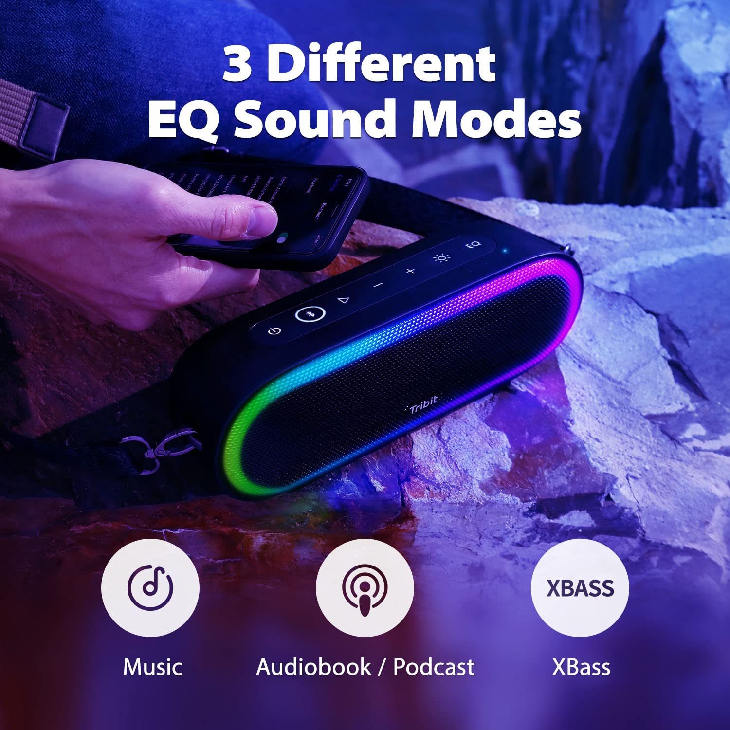 Tribit 30W Outdoor Portable Sp - Portable Bluetooth Speaker Waterproof Ipx7 recension och pris