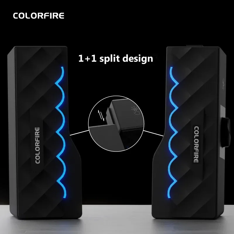 HIFI Sound Quality Wired Compu - Rgb Computer Soundbar For Pc recension och pris