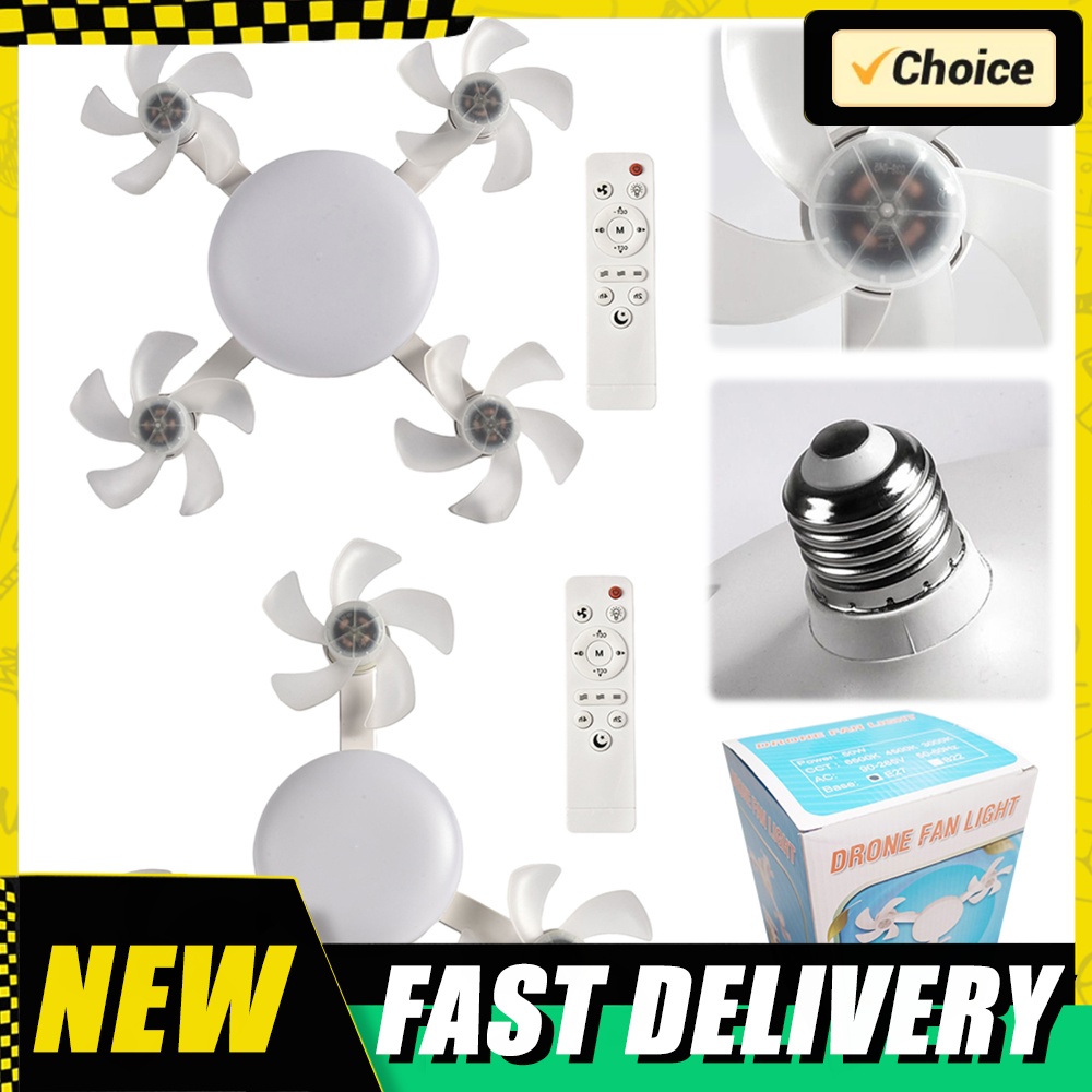 E26/E27 Screw in Ceiling Fan L - Drones recension och pris