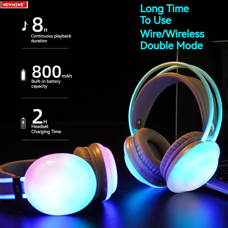 Gaming RGB Colorful Light Blue - Gaming Headset With Mic Rgb recension och pris