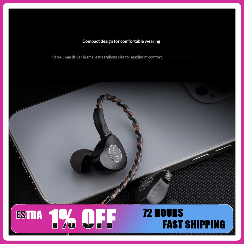 KEFINE Klanar 14.5mm Planar Ma - Planar Magnetic Iem Earphones recension och pris