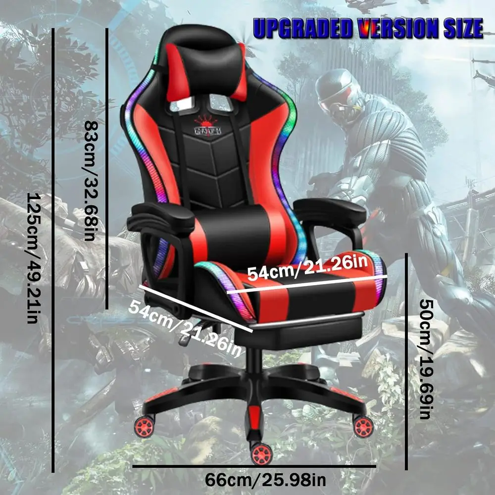 Ergonomic High-Back Gaming Cha - Speakers recension och pris
