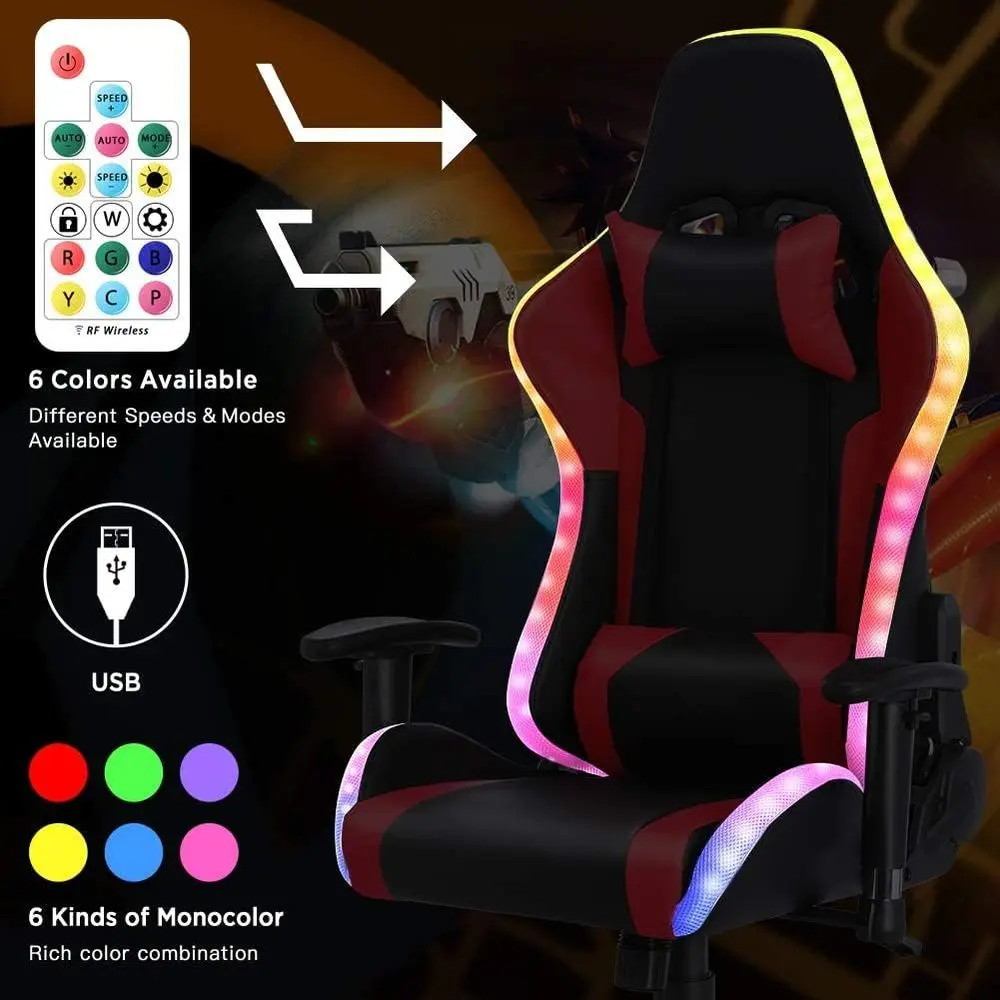 Ergonomic High-Back Gaming Cha - Speakers recension och pris