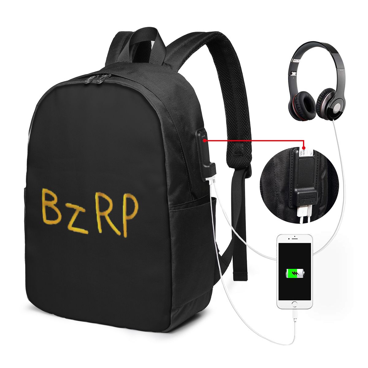 Bizarrap Cap (BZRP) Backpack T - Laptops recension och pris