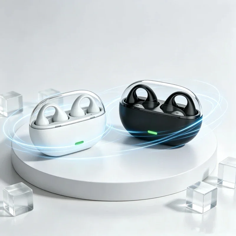 Bluetooth Headset 5.3 Wireless - Open Ear Air Conduction Headphones recension och pris