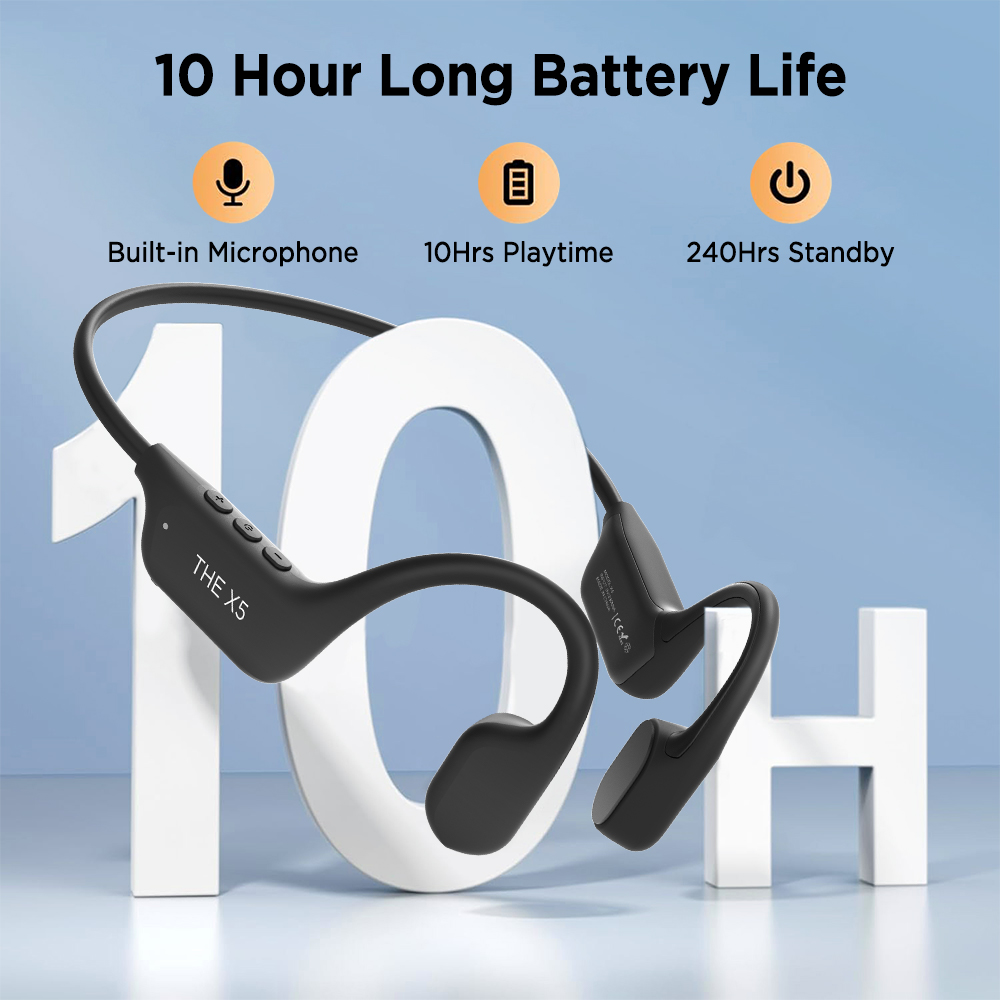 Mpow X5 Bone Conduction Headph - Bone Conduction Running Headphones recension och pris