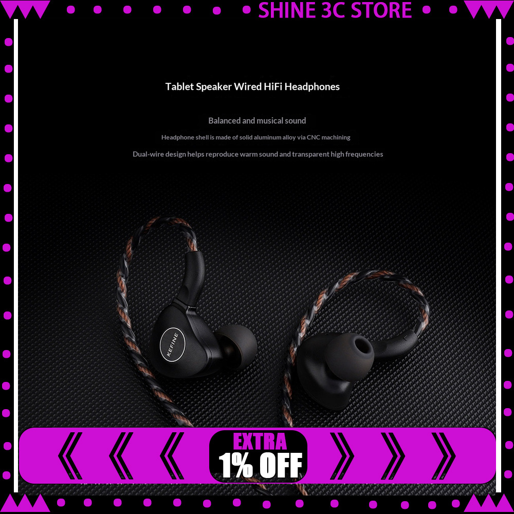 KEFINE Klanar 14.5mm Planar Ma - Planar Magnetic Iem Earphones recension och pris