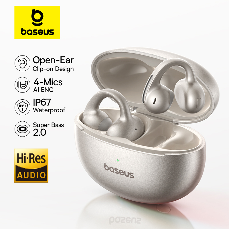 Baseus MC1 Pro Ear Clip Wirele - Open Ear Air Conduction Headphones recension och pris