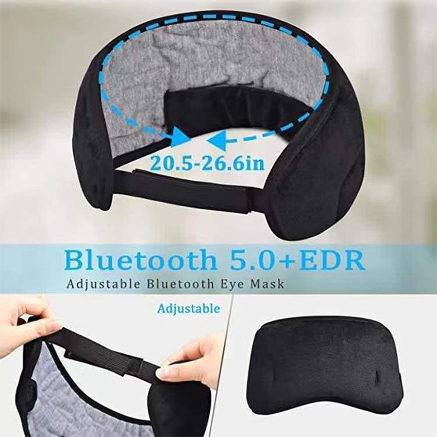 Wireless Sleep Headphones Mask - Sleep Mask Headphones Bluetooth recension och pris