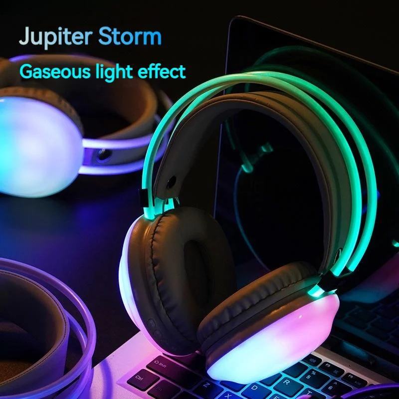 Gamer Wireless Bluetooth Headp - Gaming Headset With Mic Rgb recension och pris