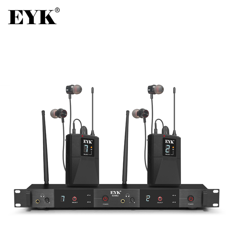 EYK IEM82 UHF Wireless In Ear  - In Ear Monitors For Singers recension och pris