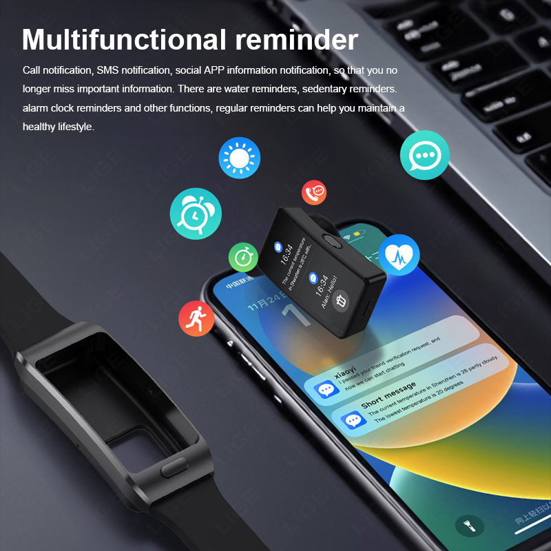 LIGE New Smart Watch Earbuds T - Tws Earbuds Bluetooth 5.3 recension och pris