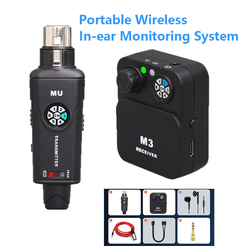 In-Ear Wireless Monitoring Ear - In Ear Monitors For Singers recension och pris