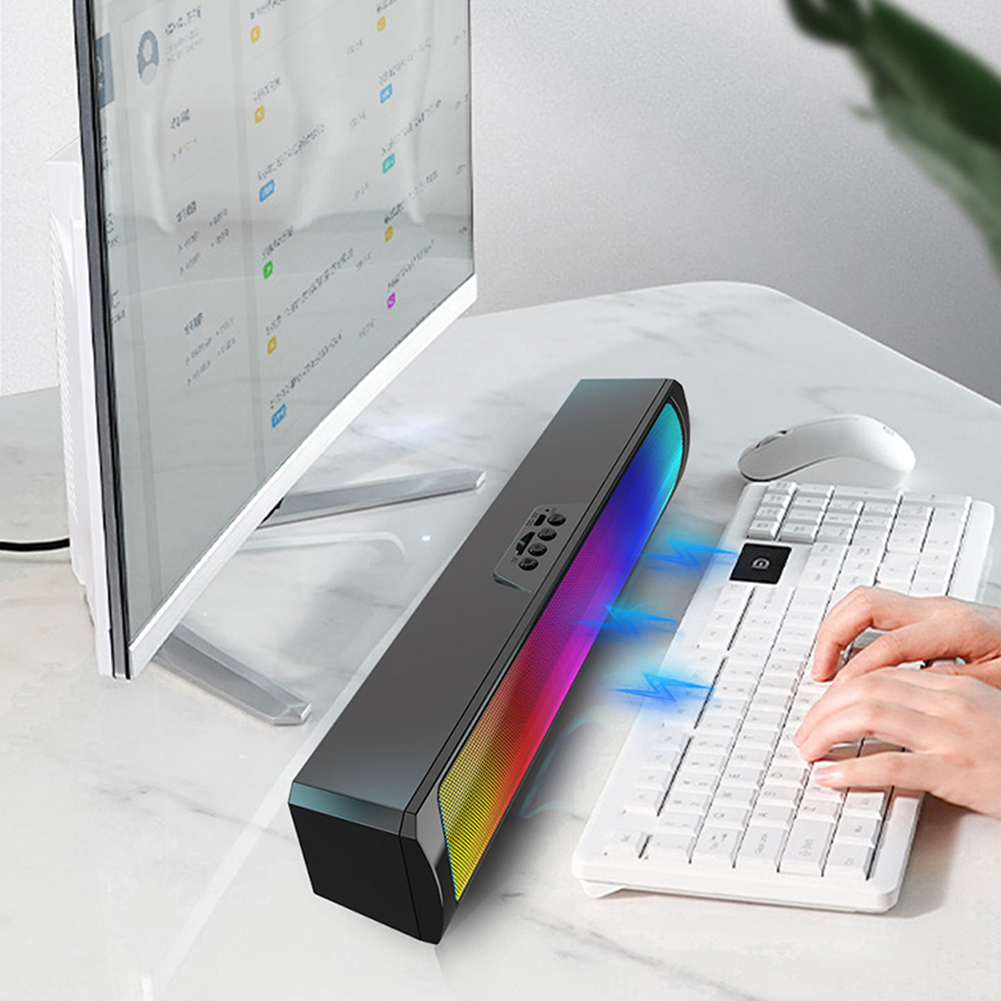 Portable Computer Sound Bar Sp - Rgb Computer Soundbar For Pc recension och pris