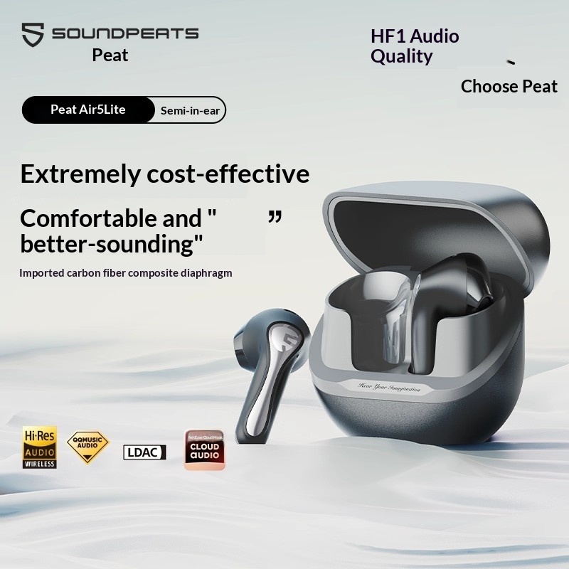 SoundPEATS Air5 Lite Bluetooth - Headphones recension och pris