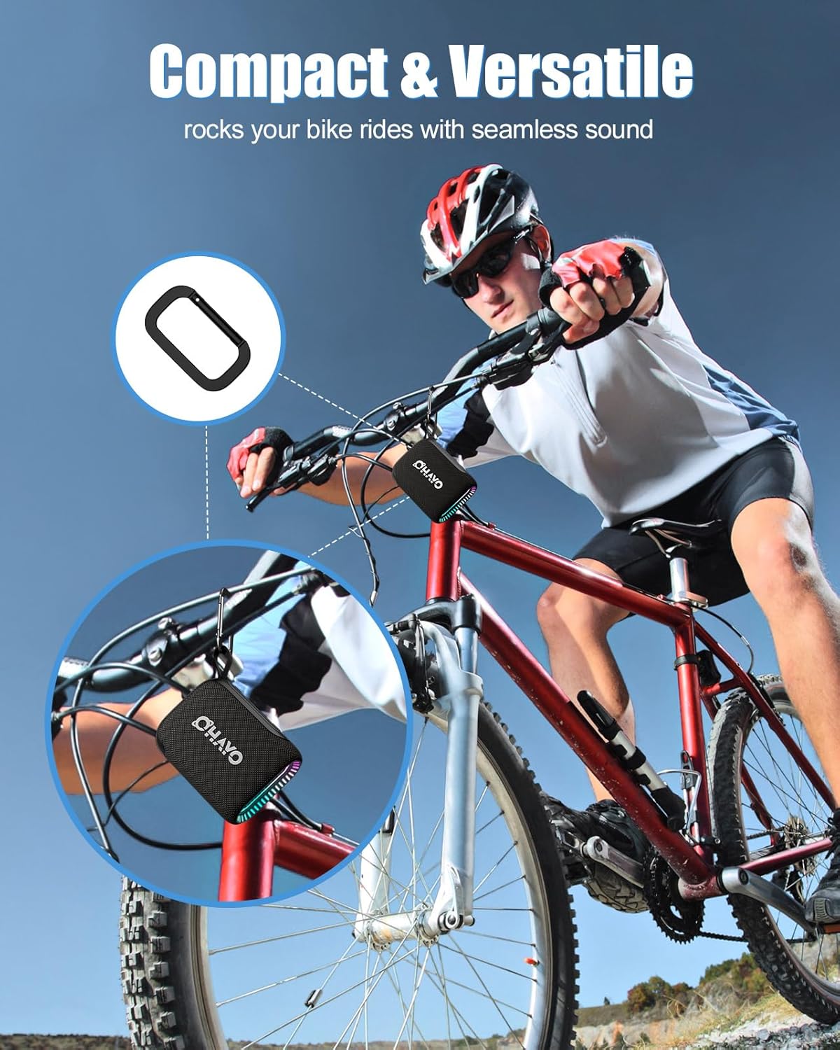 OHAYO Bluetooth Shower Speaker - Portable Bluetooth Speaker Waterproof Ipx7 recension och pris