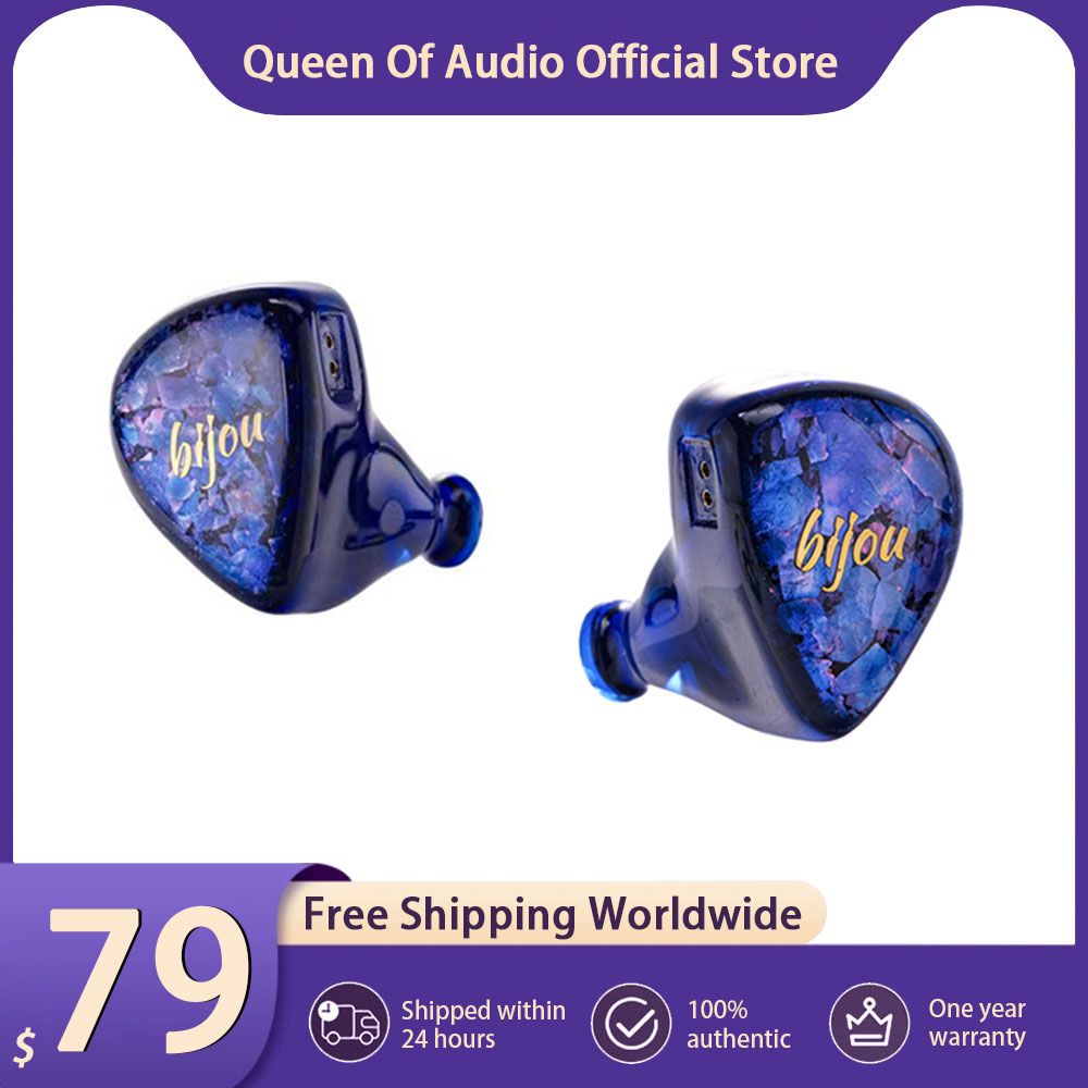 New QoA Bijou Headphone 1DD+1B - Planar Magnetic Iem Earphones recension och pris