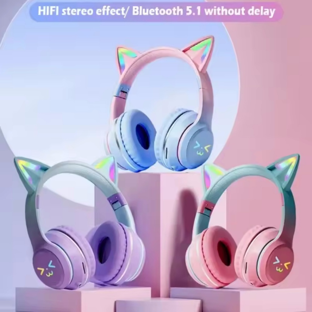 Gradient wireless Headphones R - Type C Wired Earphones With Mic recension och pris