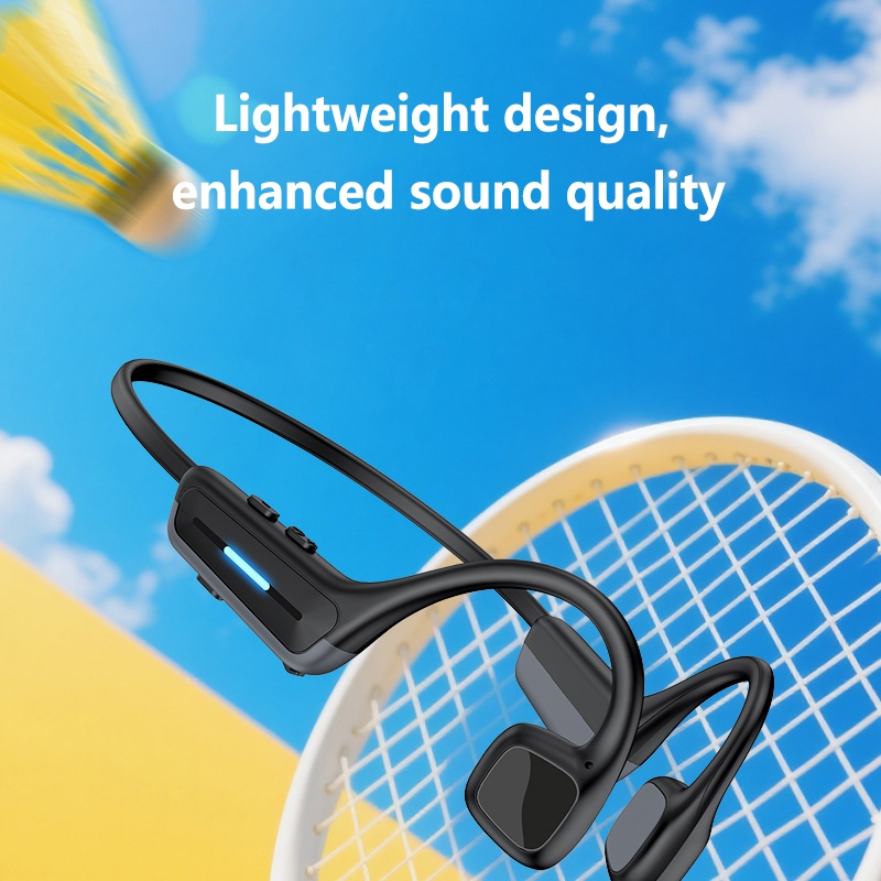 Open Ear Bone Conduction Bluet - Bone Conduction Running Headphones recension och pris