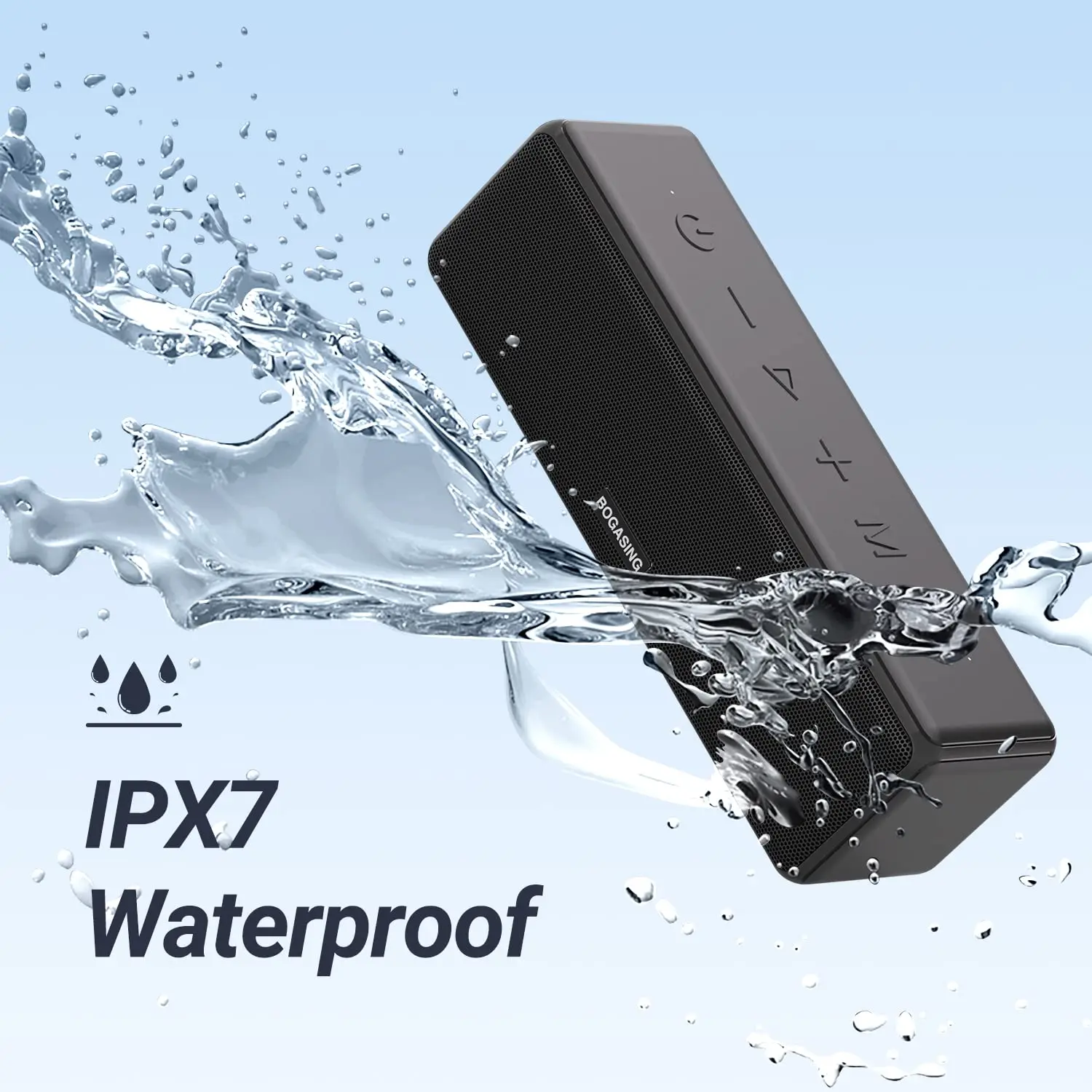 BOGASING M8 Wireless Bluetooth - Portable Bluetooth Speaker Waterproof Ipx7 recension och pris