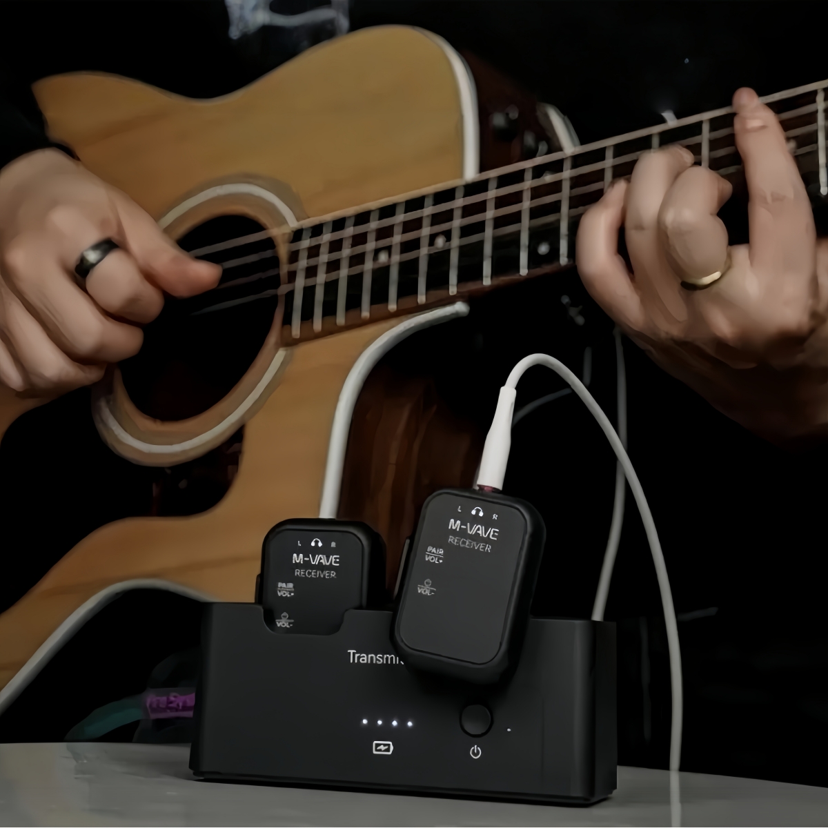 M-VAVE WP-12 Wireless In-Ear M - In Ear Monitors For Singers recension och pris