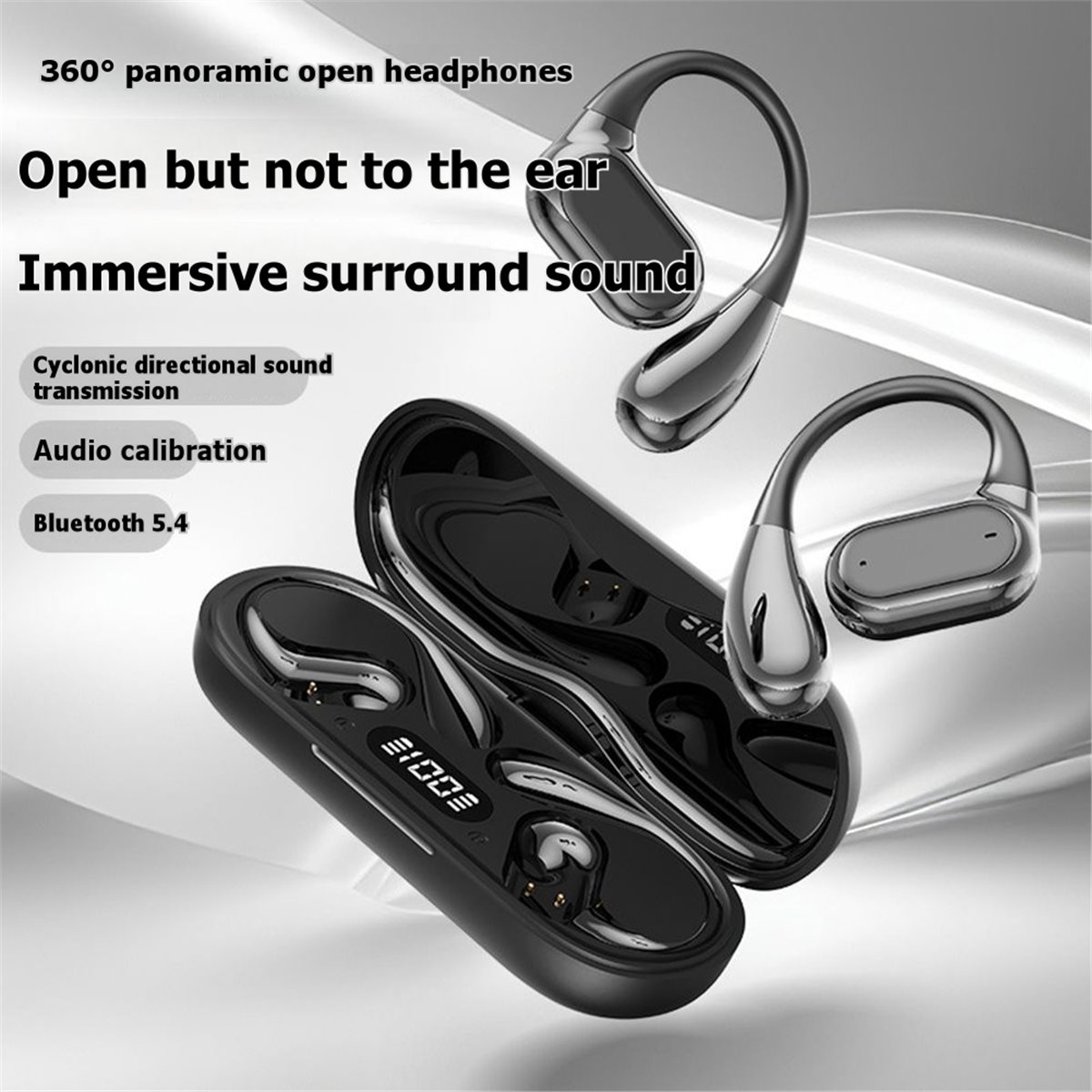 SCLS Wireless Earbuds Bluetoot - Bone Conduction Running Headphones recension och pris
