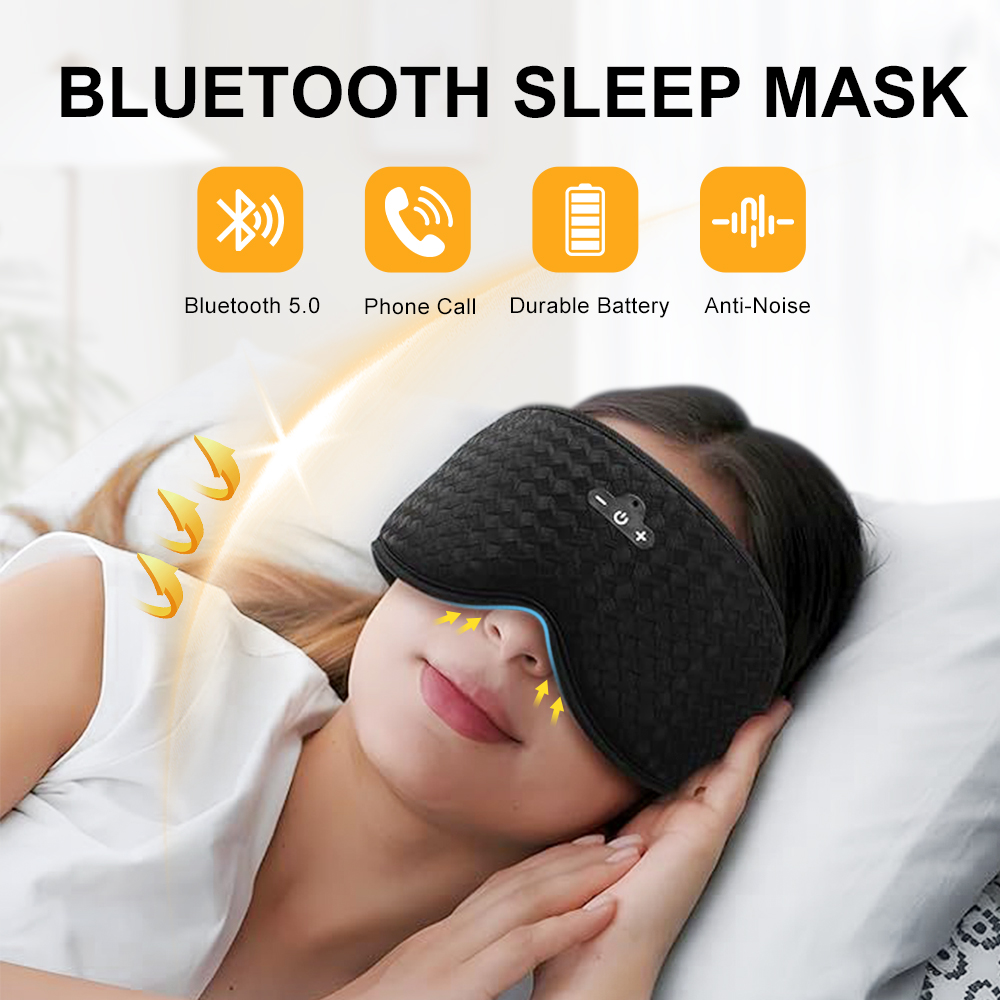 3D Bluetooth Sleeping Mask Hea - Sleep Mask Headphones Bluetooth recension och pris