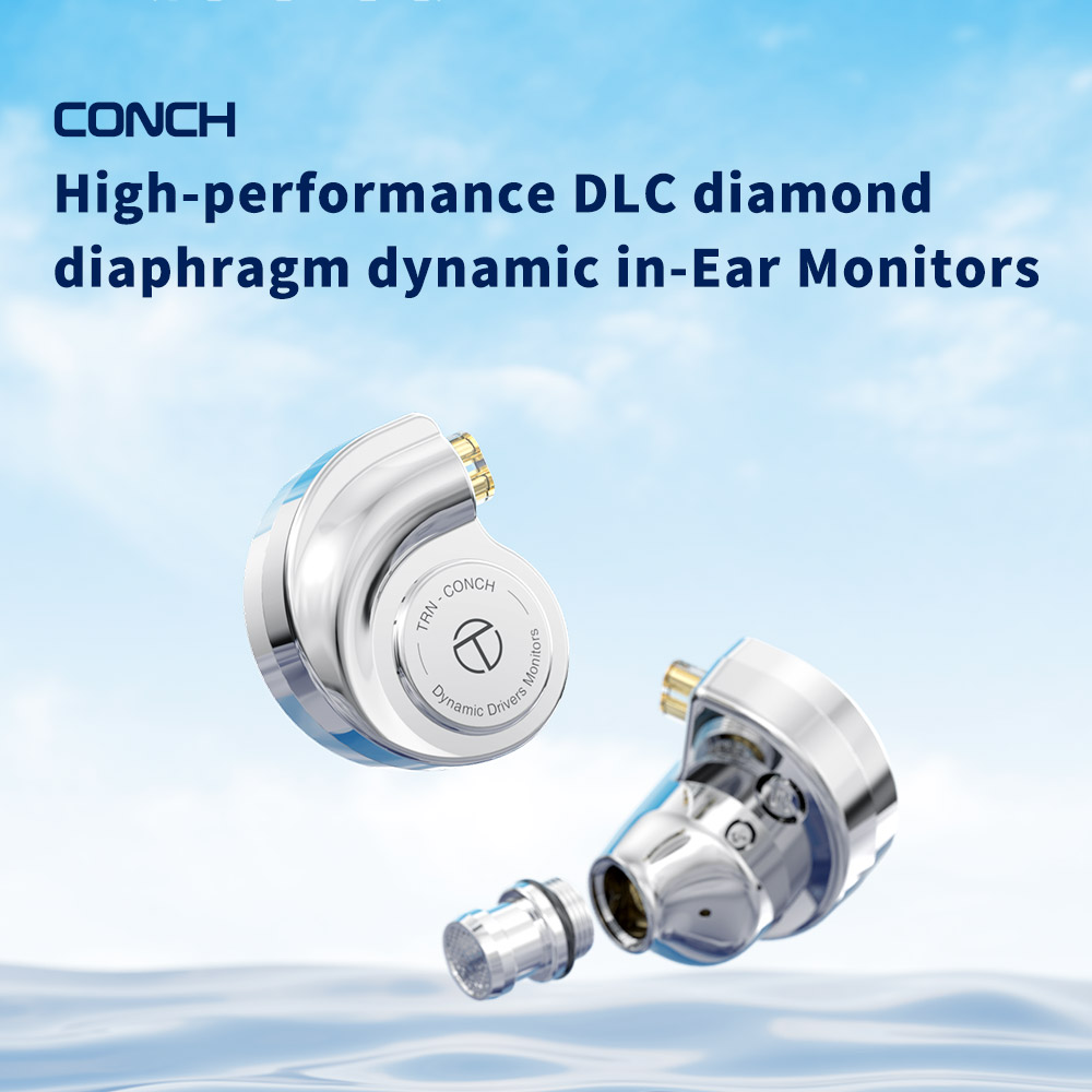 TRN Conch Earphone Lucky Bag H - Planar Magnetic Iem Earphones recension och pris