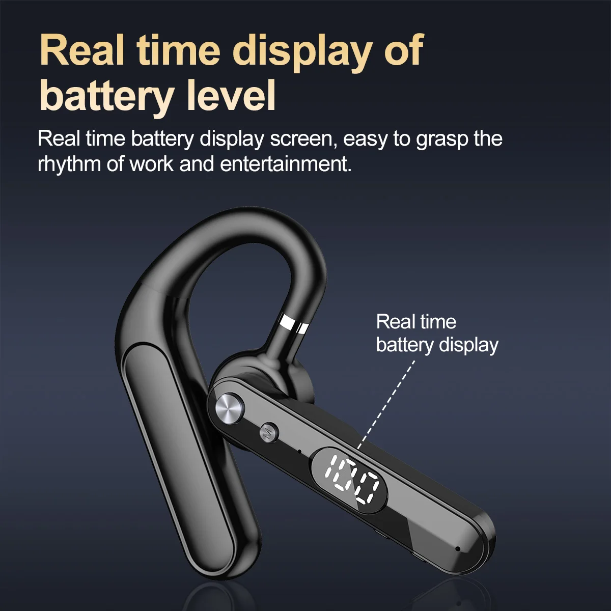 Wireless Bluetooth Headphones  - Headphones recension och pris
