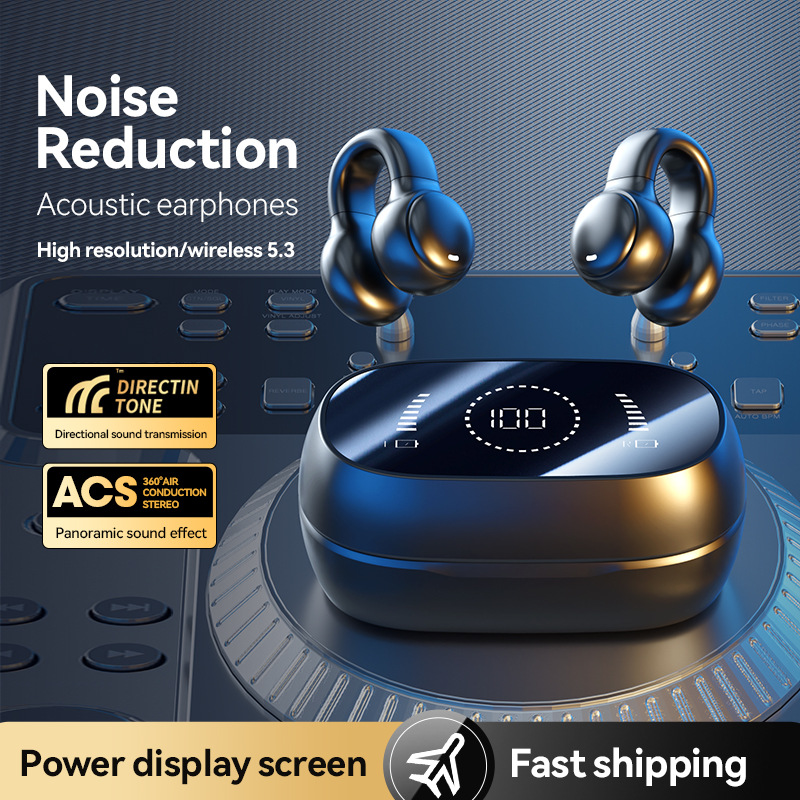Bone Conduction Earphones Blue - Bone Conduction Running Headphones recension och pris