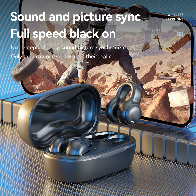 Bone Conduction Earphones Blue - Bone Conduction Running Headphones recension och pris