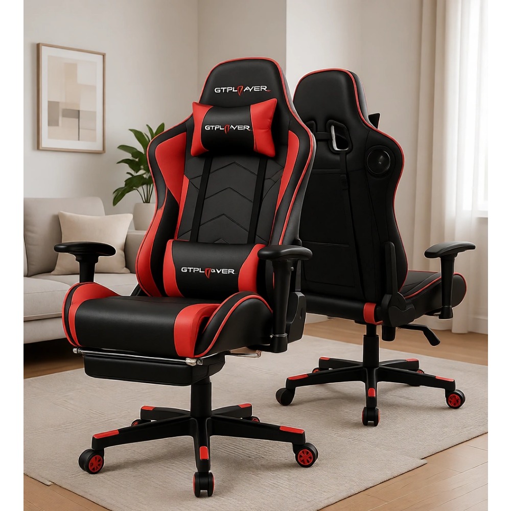 Ergonomic Gaming Chair with Bl - Speakers recension och pris