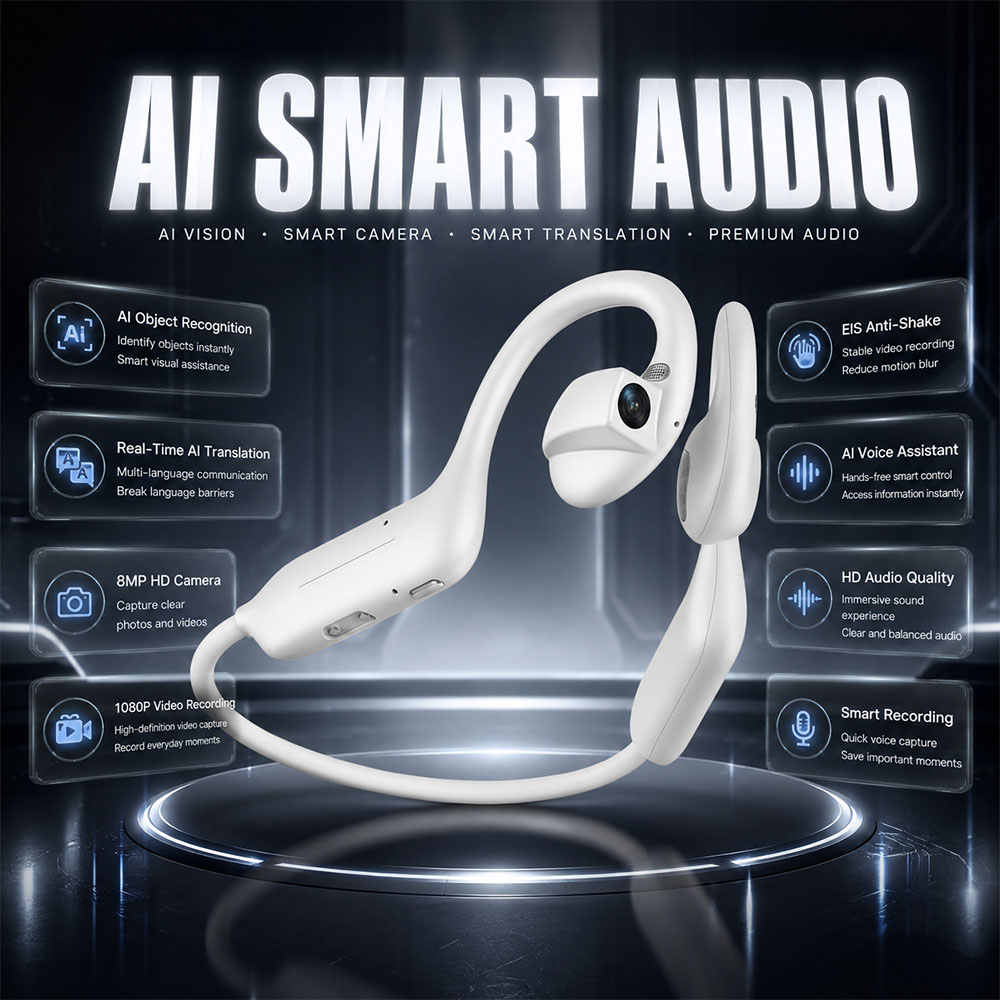 NEW 1080P UHD Bluetooth Earpho - Headphones recension och pris