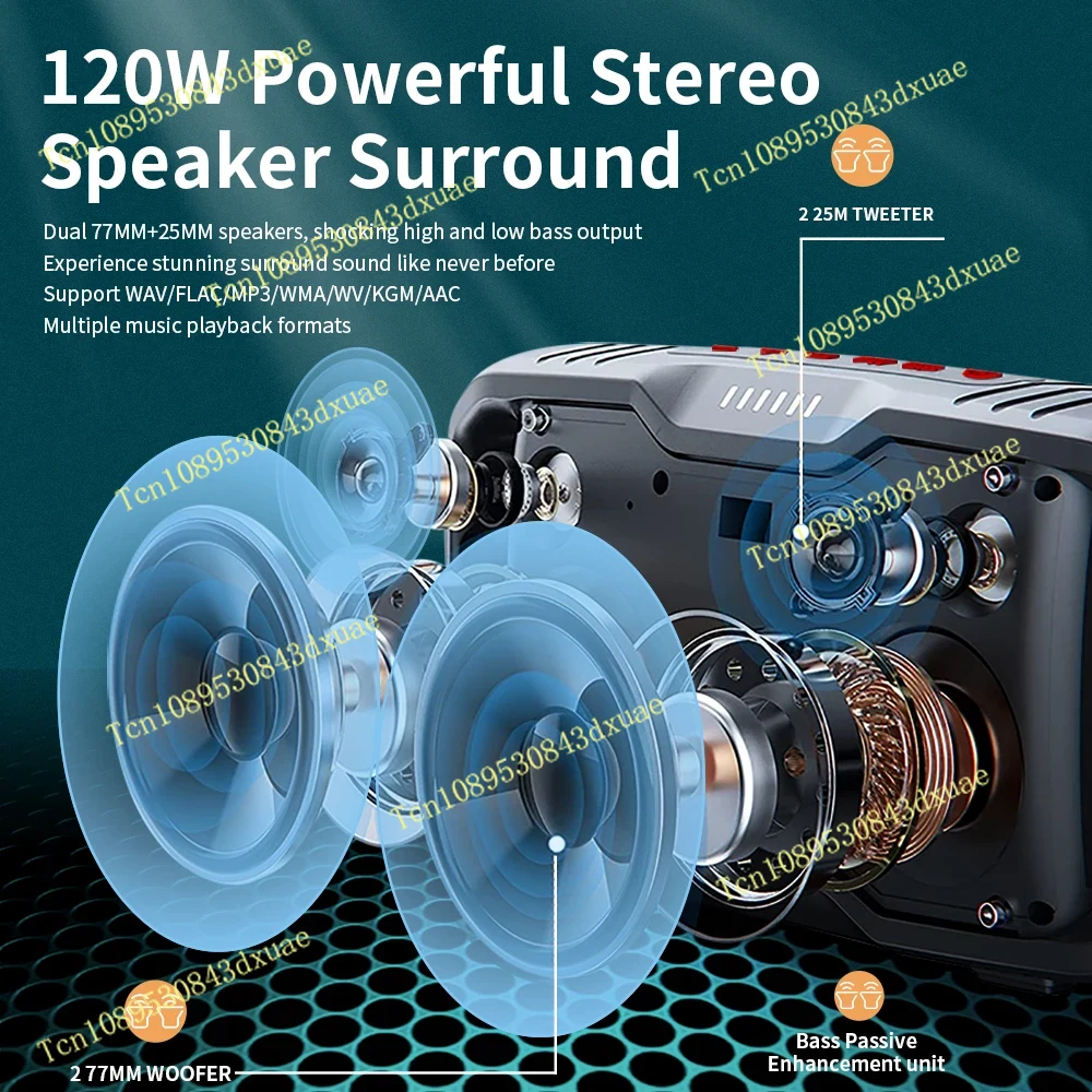 X10 Portable Blue-tooth Speake - Portable Bluetooth Speaker Waterproof Ipx7 recension och pris
