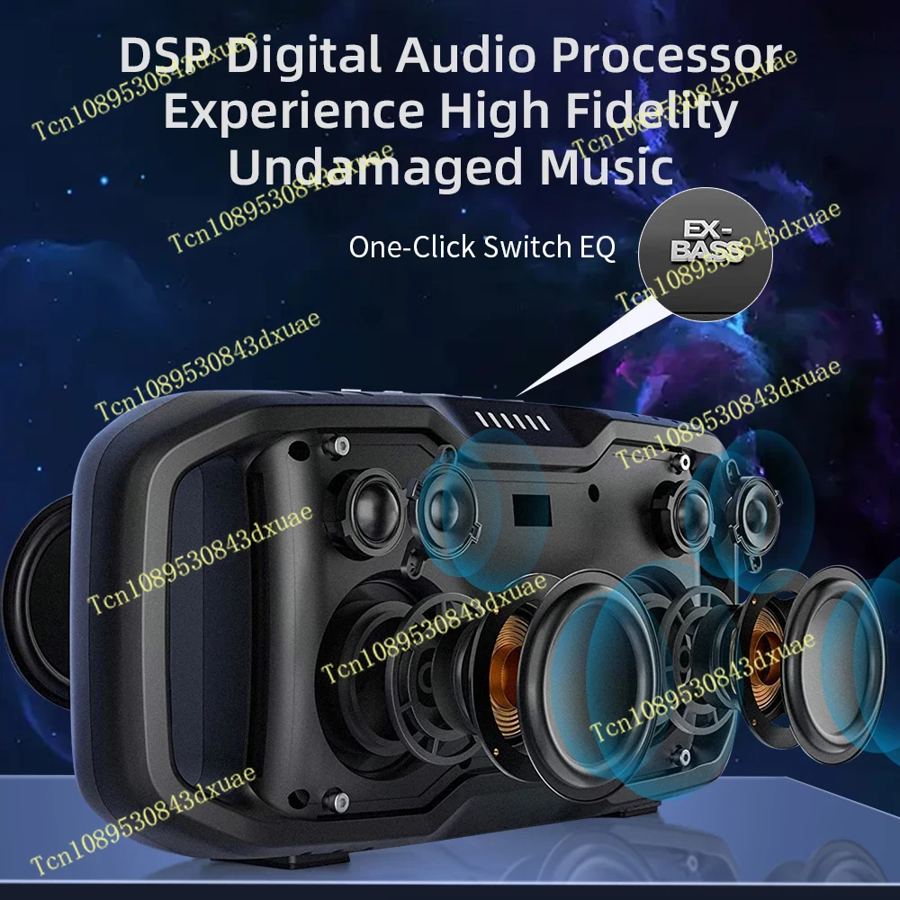 X10 Portable Blue-tooth Speake - Portable Bluetooth Speaker Waterproof Ipx7 recension och pris